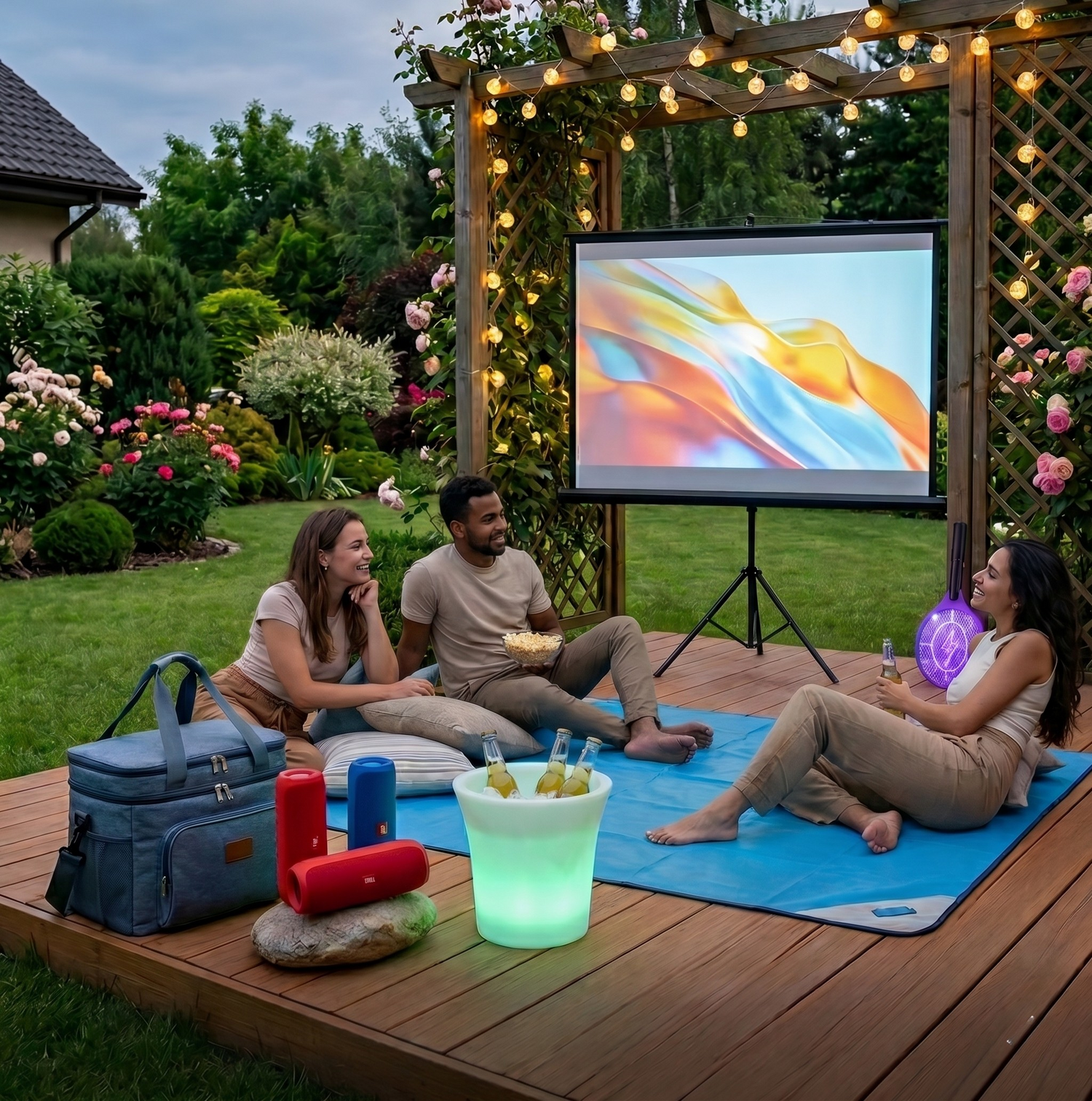 Backyard Movie Night