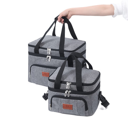 Large insulated cooler bag 24L waterproof leakproof for food and drinks