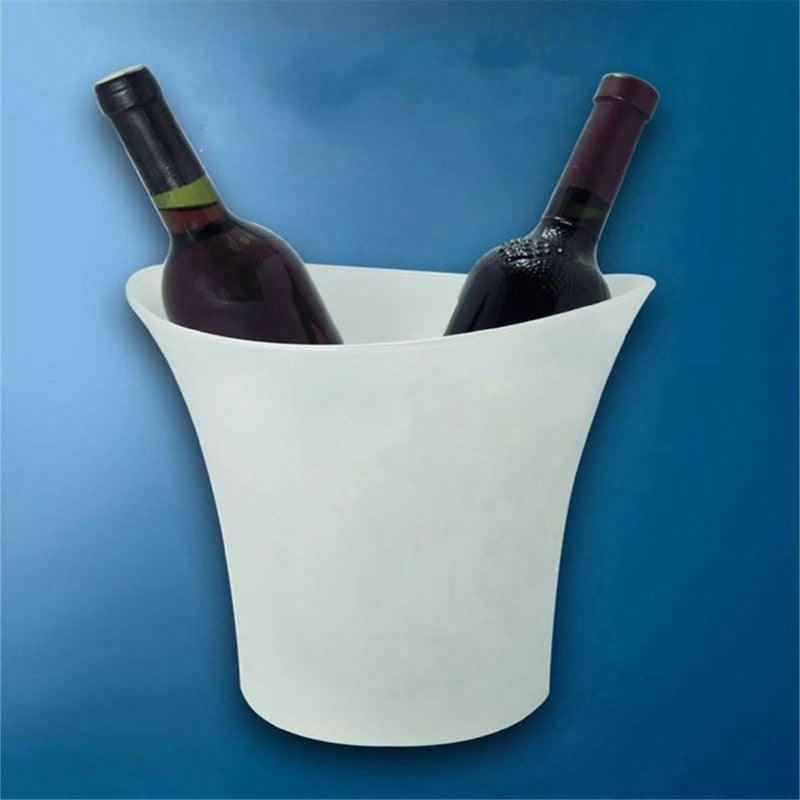 5 litre colour-changing LED light-up ice bucket for parties and entertaining