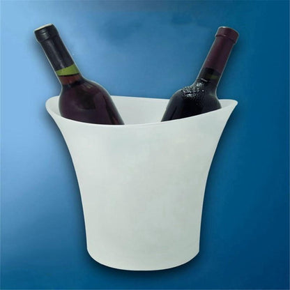 5 litre colour-changing LED light-up ice bucket for parties and entertaining