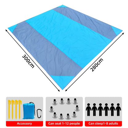 Extra Large Waterproof Beach Mat