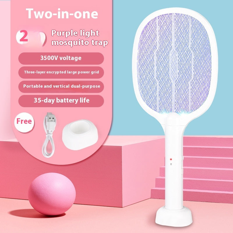 Bug zapper USB charging cable and dock included