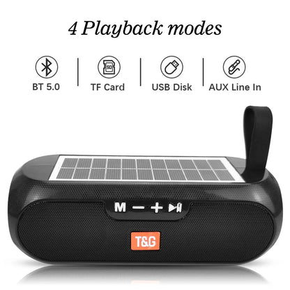 Portable Bluetooth wireless speaker for outdoor camping and everyday use