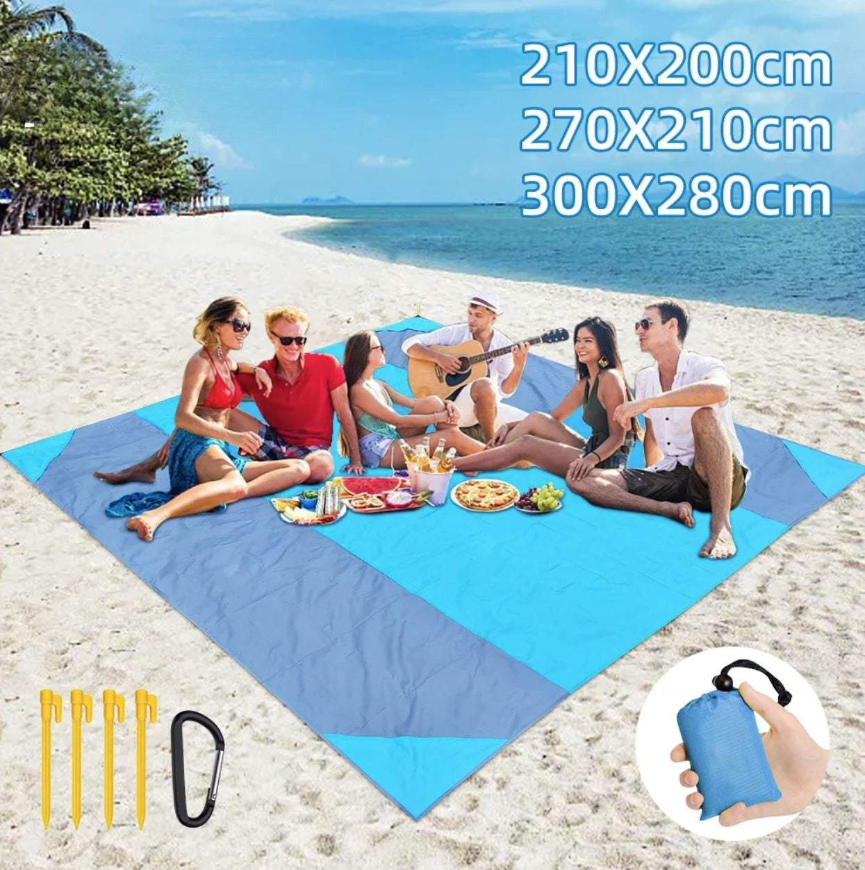 Extra Large Waterproof Beach Mat
