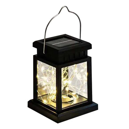 Solar Star Lantern – Copper Wire Outdoor Decorative Light