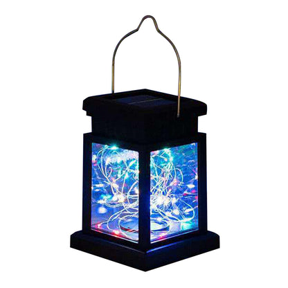 Solar Star Lantern – Copper Wire Outdoor Decorative Light