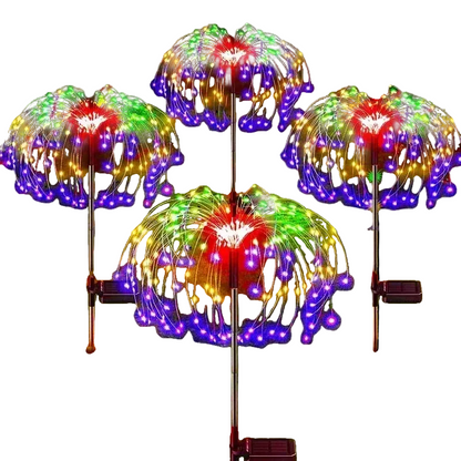 Solar Firework Dandelion Garden Lights