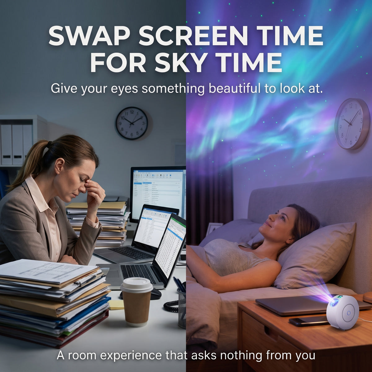 Nested Raven SkyLounge™  Smart Galaxy Projector