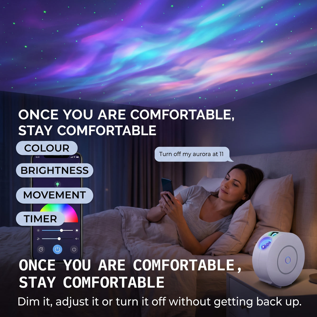 Nested Raven SkyLounge™  Smart Galaxy Projector