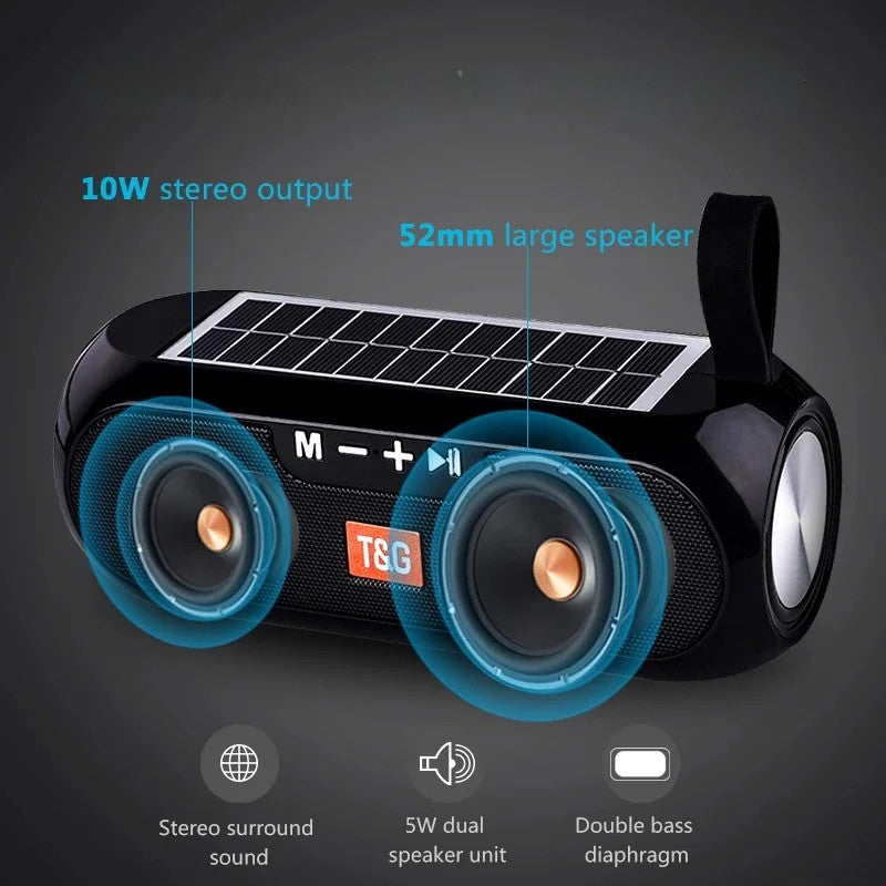 Solar Outdoor Wireless Speaker