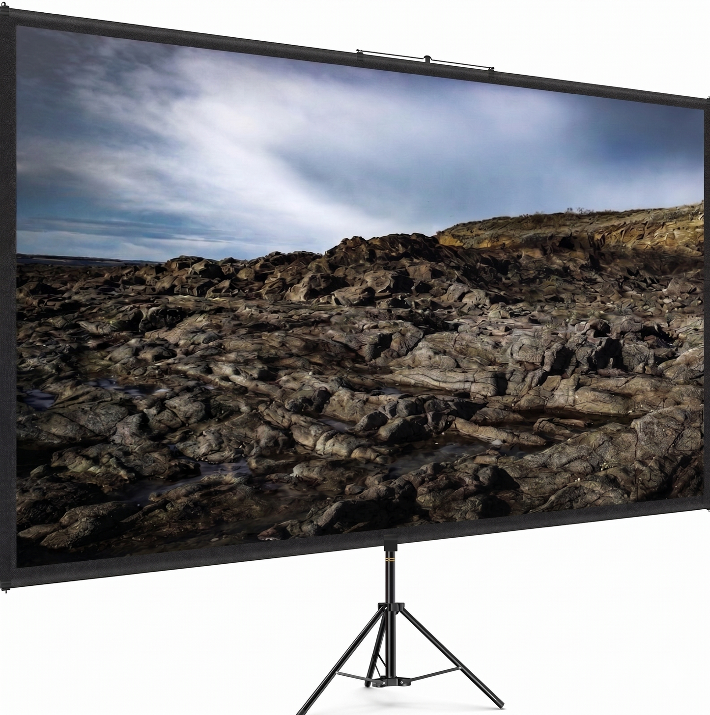 Portable Projector Screen with Tripod Stand