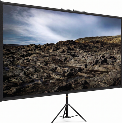 Portable Projector Screen with Tripod Stand