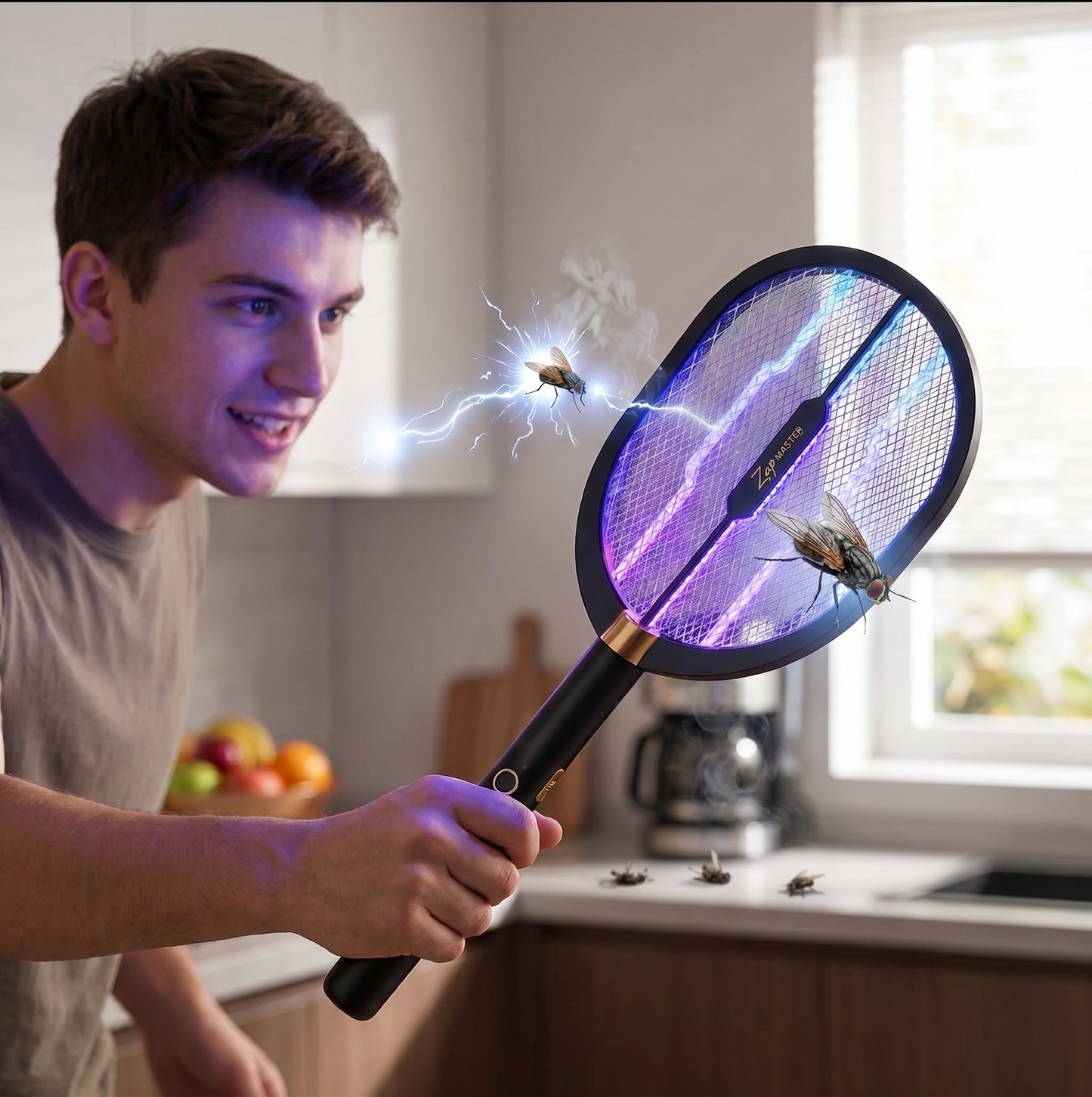 Rechargeable Electric Bug Swatter